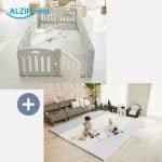 ALZiPMAT Baby Room + Eco Silion Playmat (Set) 圍欄  + 矽膠地墊