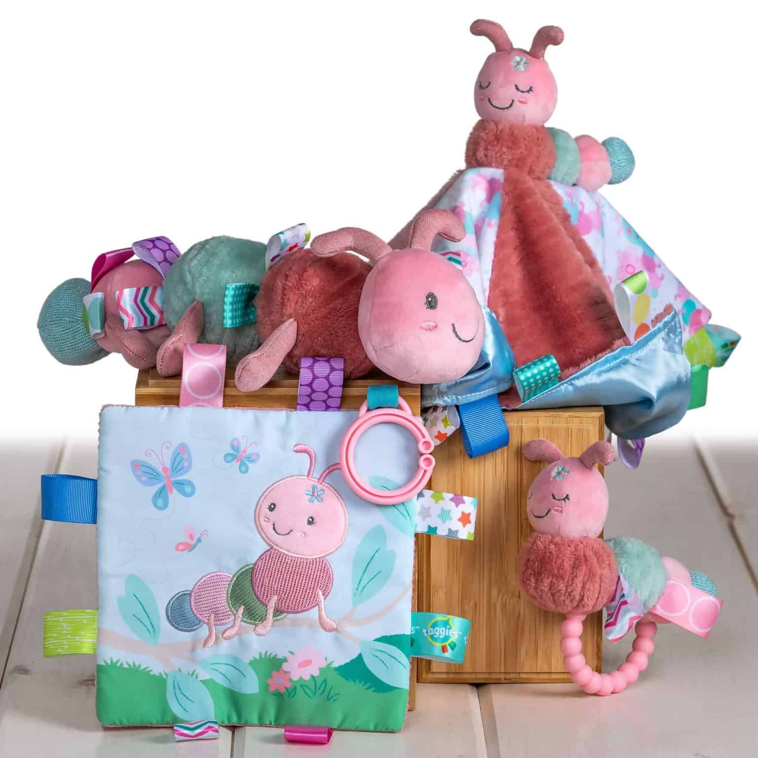 Taggies Camilla Caterpillar Soft Toy – 10″ - Image 10