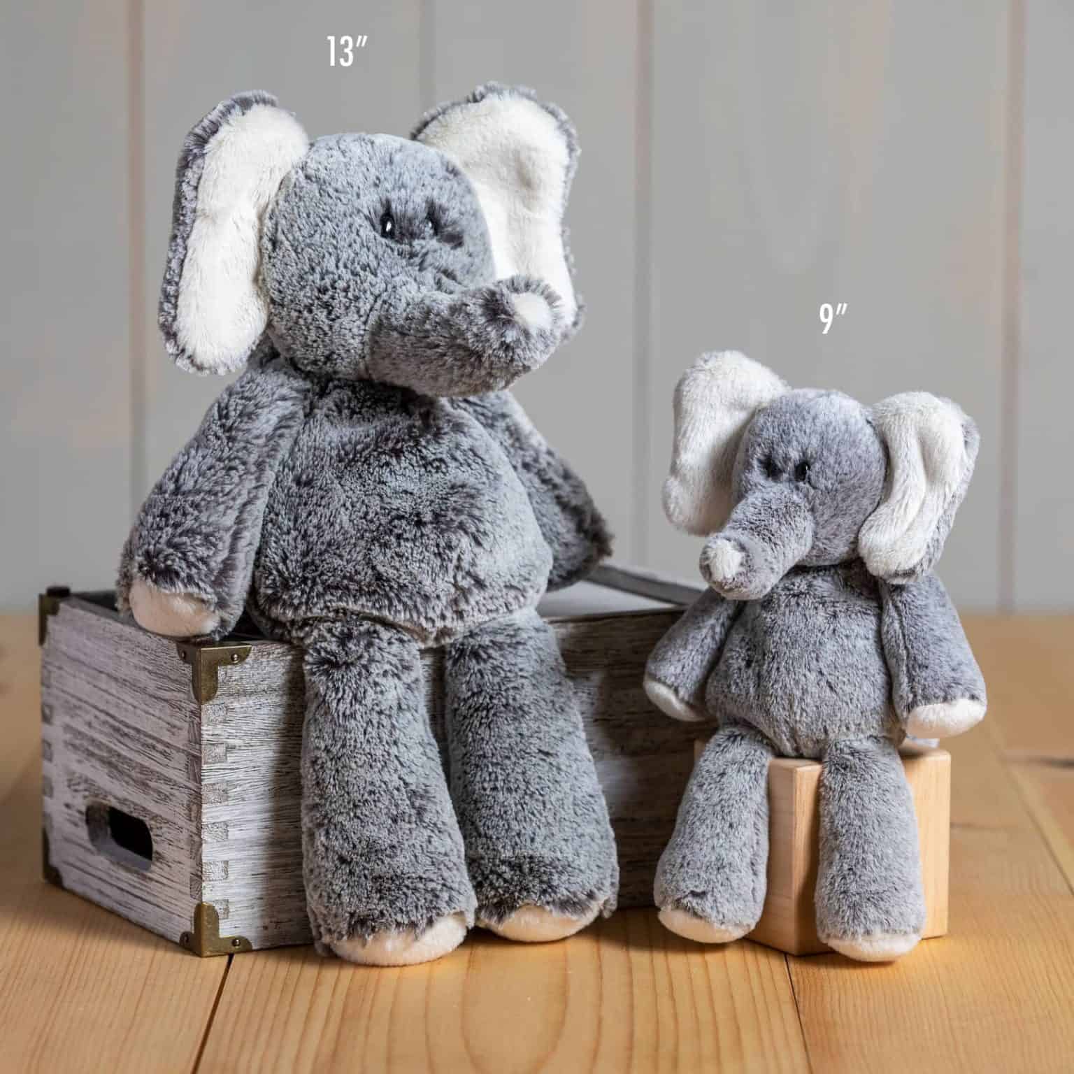 Marshmallow Elephant – 13″ - Image 2