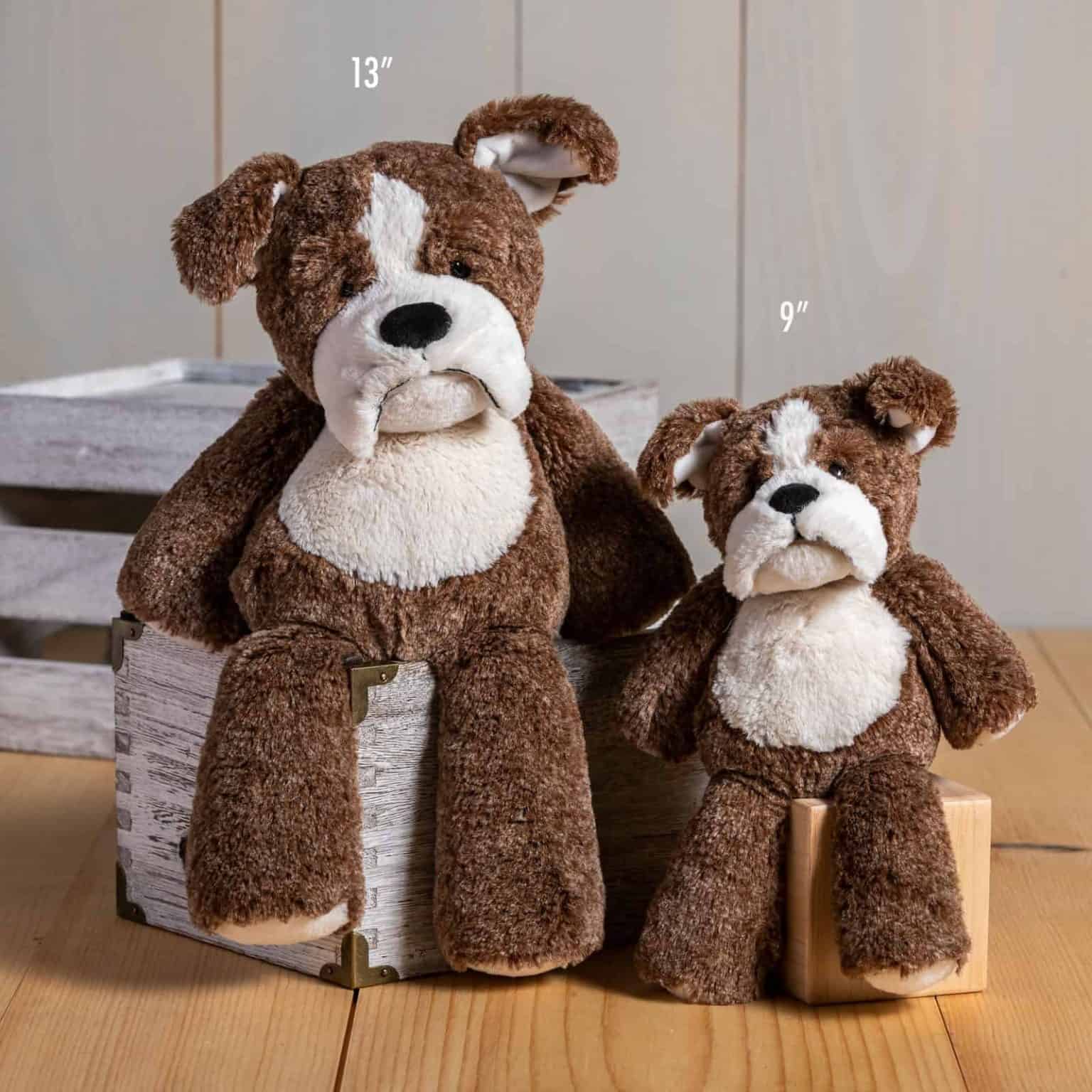Marshmallow Bradley Bulldog – 13″ - Image 4