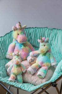 Marshmallow Big Fro-Yo Unicorn – 20″ - Image 2