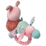 Taggies Camilla Caterpillar Teether Rattle – 6″ - Image 5