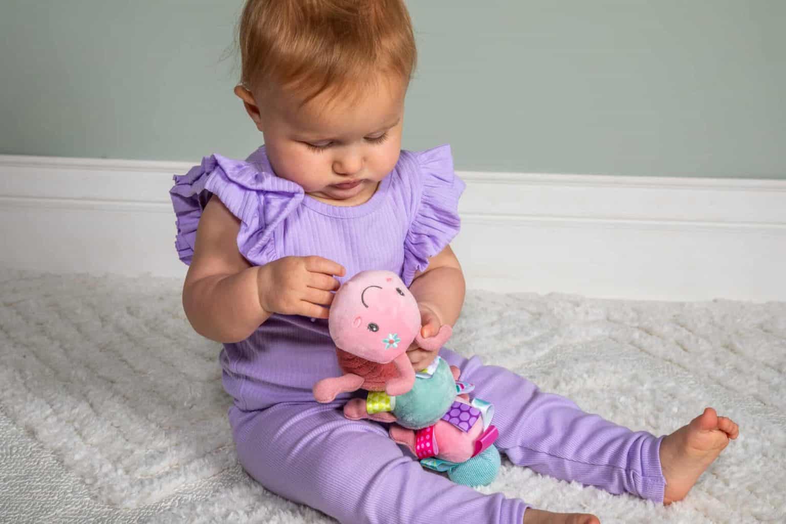 Taggies Camilla Caterpillar Soft Toy – 10″ - Image 6