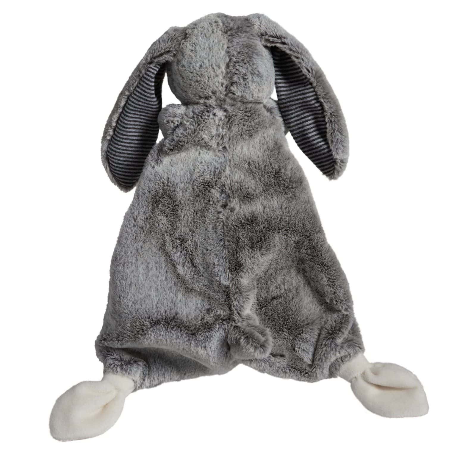 Silky Grey Bunny Lovey – 13″ - Image 3