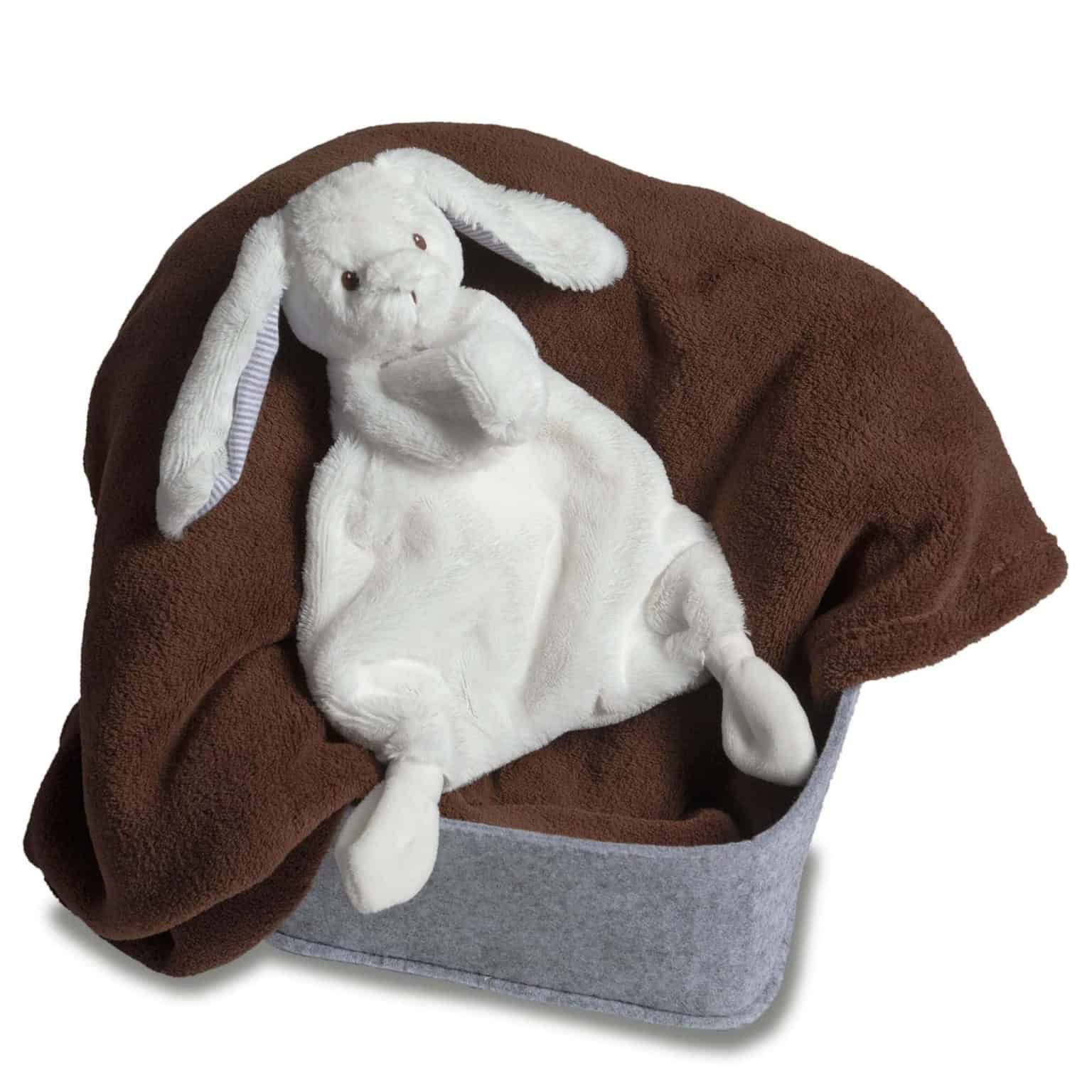 Silky Cream Bunny Lovey – 13″ - Image 2
