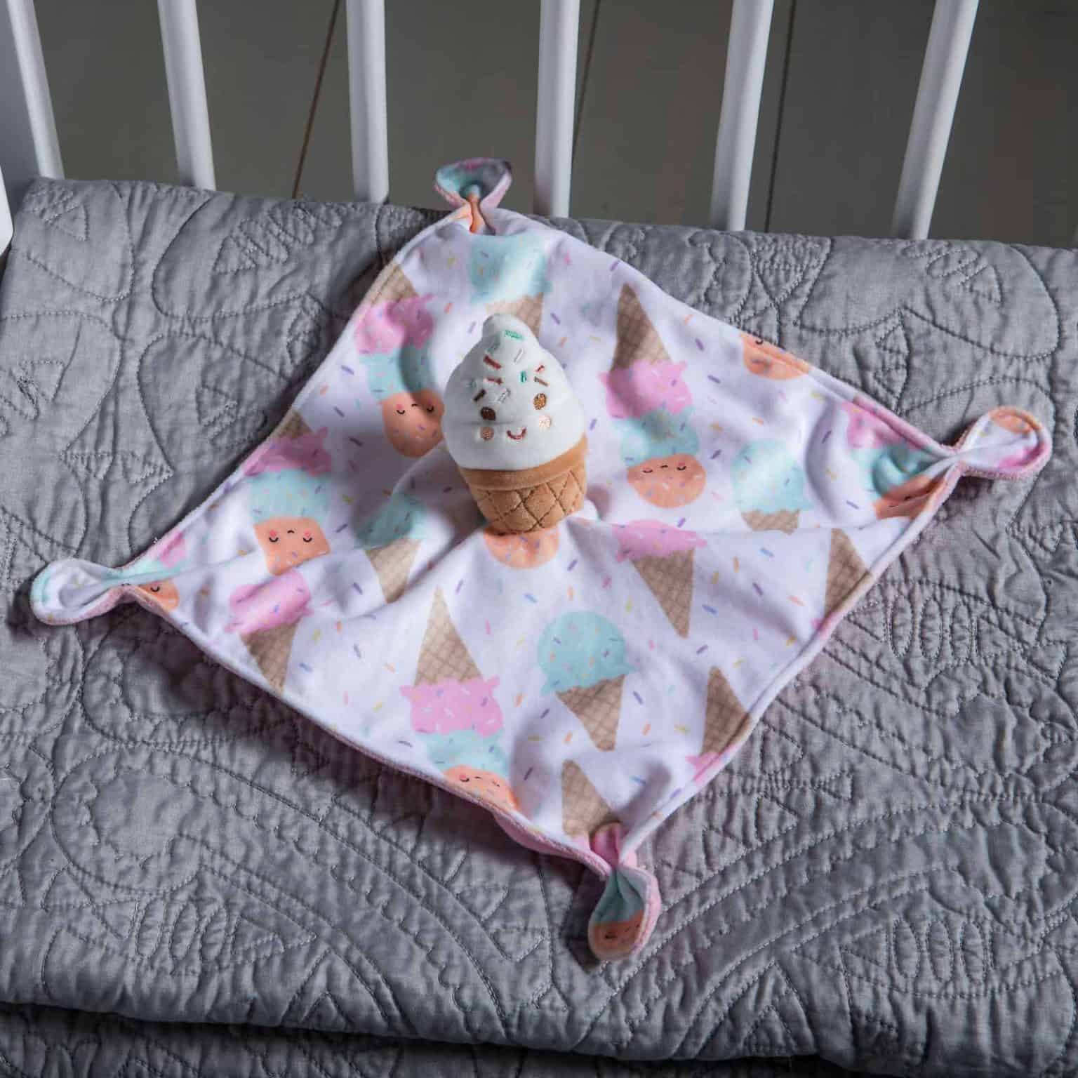Sweet Soothie Ice Cream Blanket – 10×10″ - Image 2