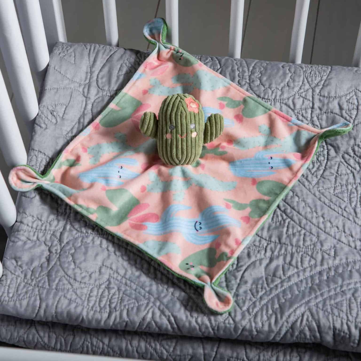 Sweet Soothie Cactus Blanket – 10×10″ - Image 2