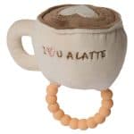 Sweet Soothie Hot Latte Teether Rattle – 5″ - Image 3