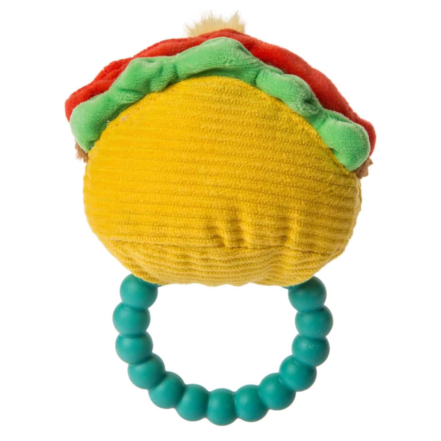 Sweet Soothie Chewy Taco Teether Rattle – 5″ - Image 3