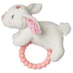 Bella Bunny Teether Rattle – 6″ - Image 5