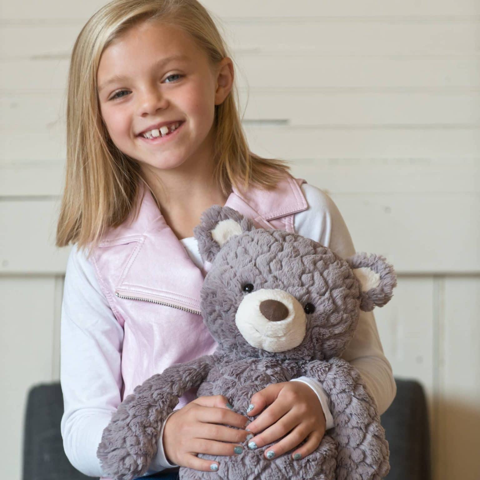 Putty Grey Bear – 11″ - Image 2