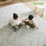 Kormat Modern Herringbone Wood