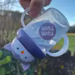 TUMTUM Tippy Up 高身第3代重力吸管學飲杯 ‧ Olivia 貓頭鷹 200ml - Image 4