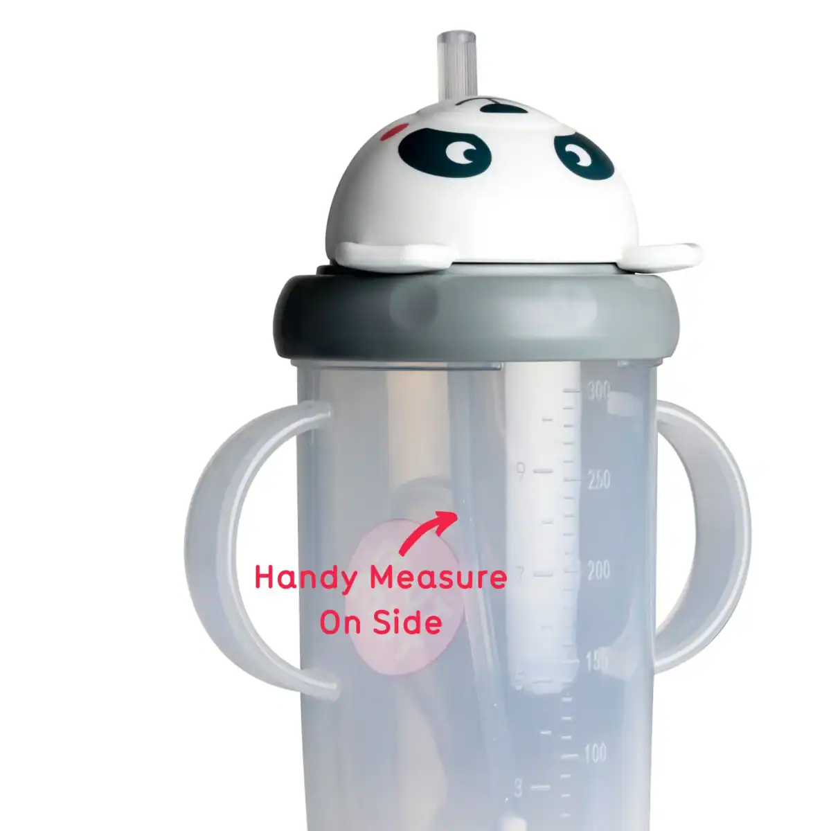 TUMTUM Tippy Up 第3代重力吸管學飲杯 ‧ Pip 熊貓 300ml - Image 3