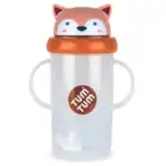 TUMTUM Tippy Up 第3代重力吸管學飲杯 ‧ Fergus 小狐狸 300ml